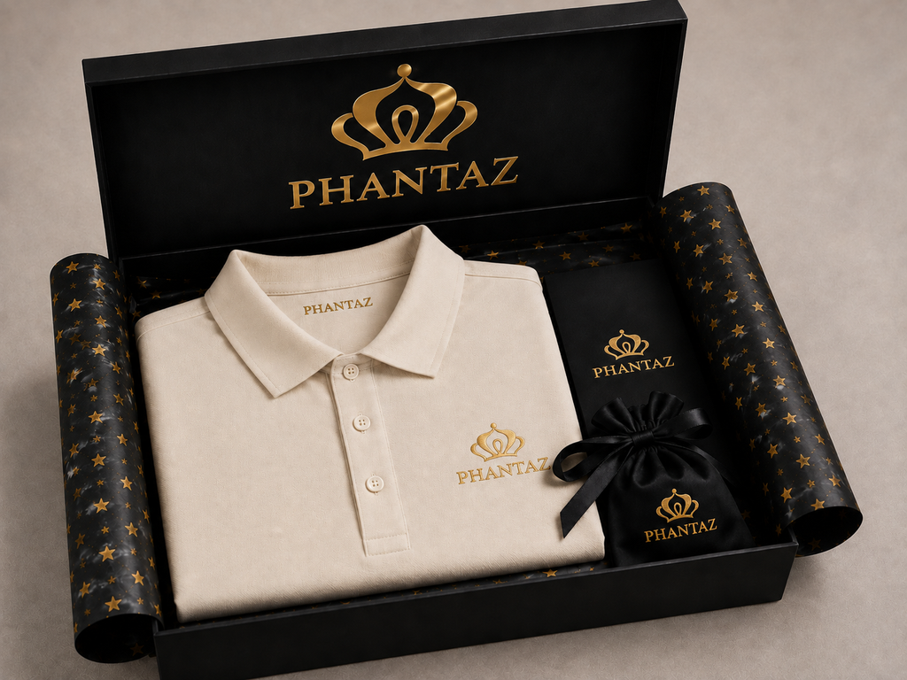 Men’s Premium Short Sleeve Polo Shirt – Cream | PHANTAZ