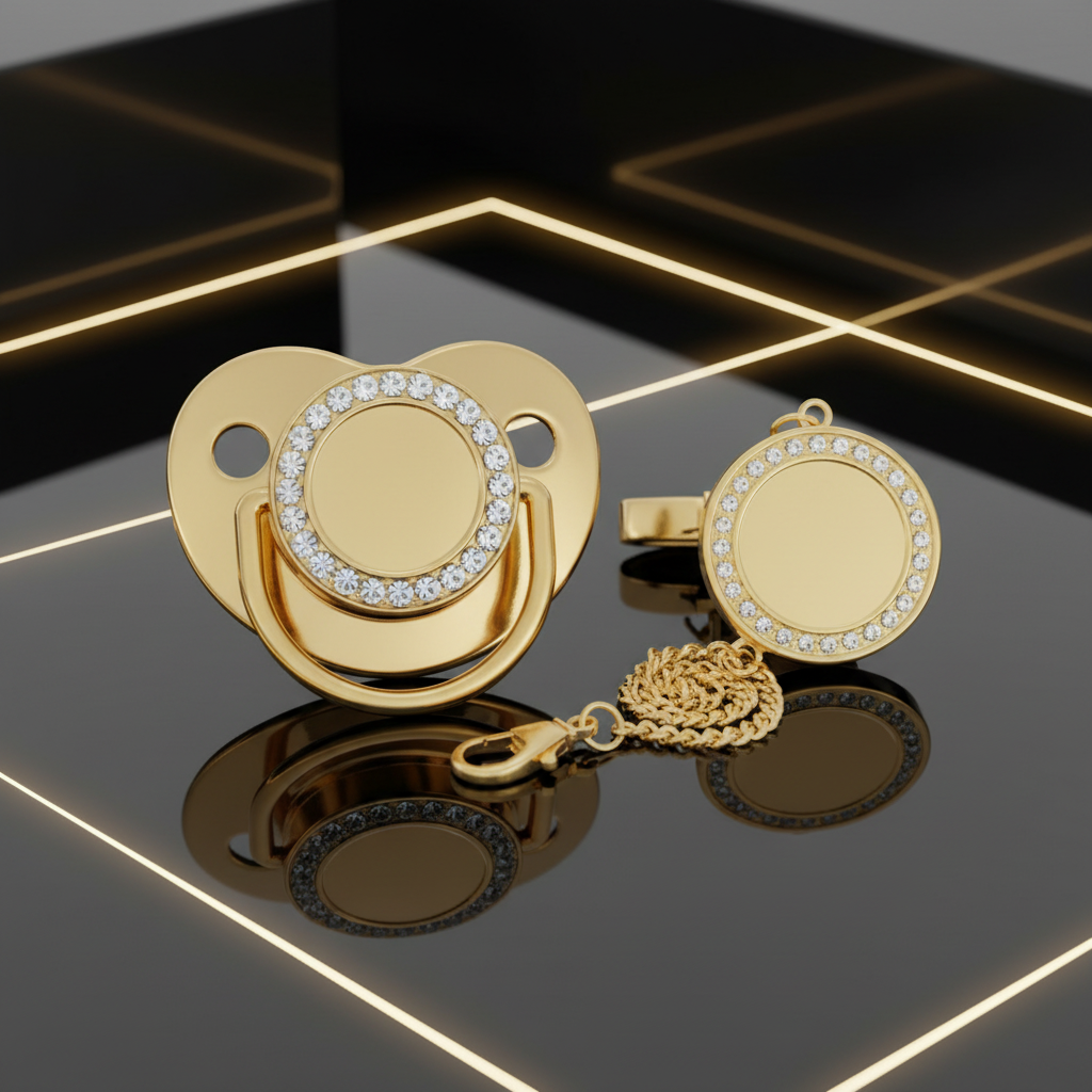 PHANTAZ Baby Boy Luxury Christening Set