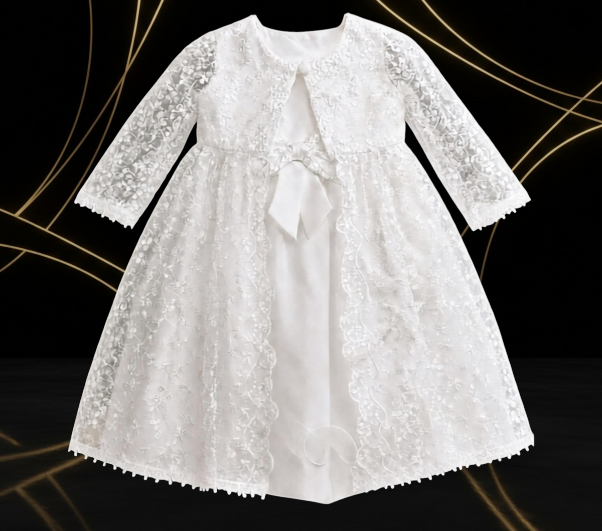 PHANTAZ Baby Girl Luxury Christening Set